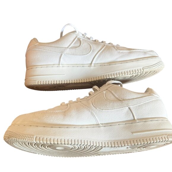 NikeAir Force 1 Low Canvas \'Summit White Men\'s 11 CLEAN-pre-loved main image 6